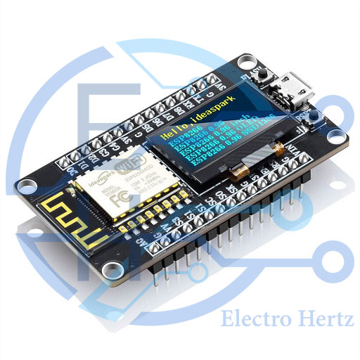 برد توسعه NodeMCU با تراشه ESP8266 و نمایشگر OLED برد توسعه NodeMCU با تراشه ESP8266 و نمایشگر OLED